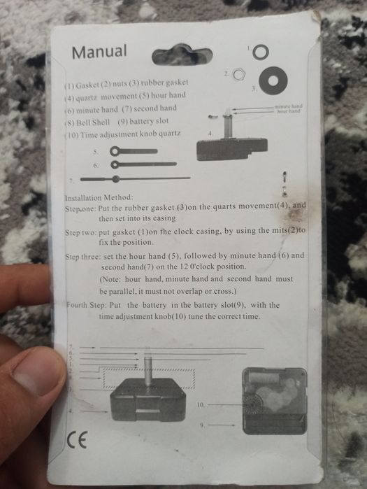 Настенные часы без цифр