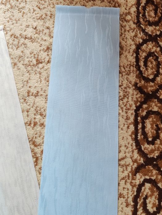 Вертикални щори - жълто/синьо