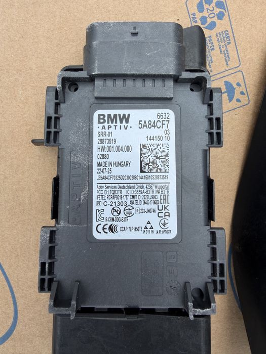 Distronic / Acc / Blind assist BMW Seria 1 2 3 4 5 6 7 X3 X4 X5 X6 X7