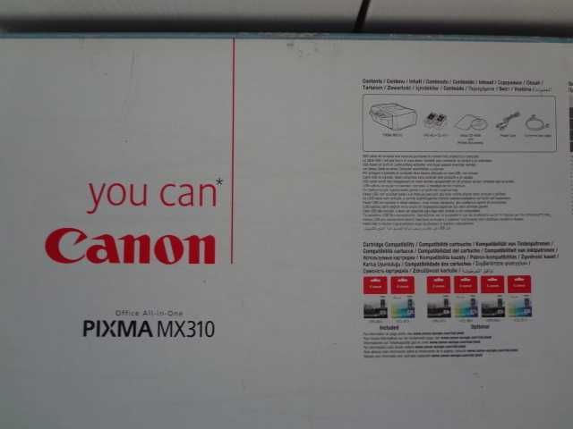 Цветен принтер, копир и факс в едно CANON PIXMA MX310