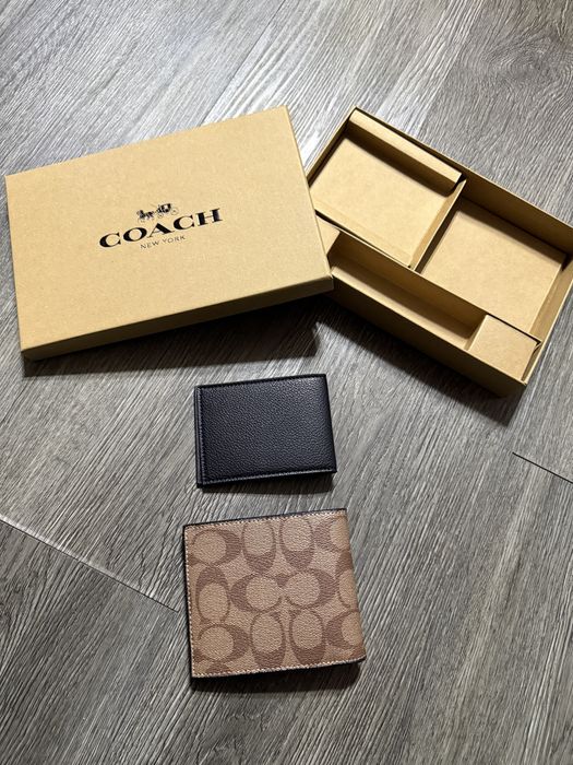 Set Portofel Coach + Portcard nou/new