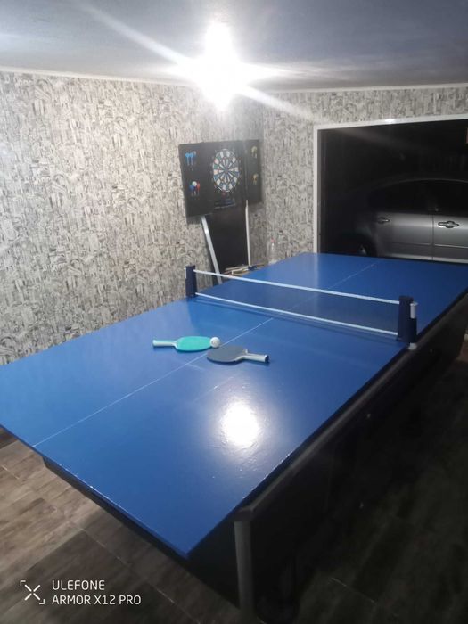 Билярд и тенис 7 фута | 7 FT |   2 в 1 едно