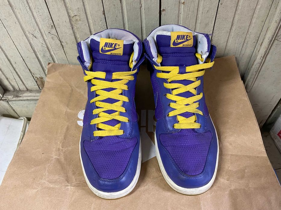 Nike Dunk High Zoom Premium Lakers Purple''оригинални маратонки 40.5