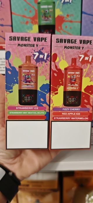 Vape 80.000 Puffs 7 Arome Display Reincarcabil