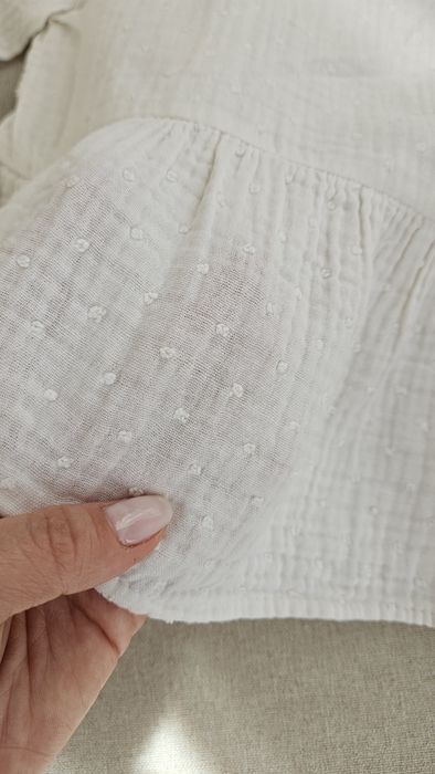 ZARA лен и памук блуза 110 см 4-5 години