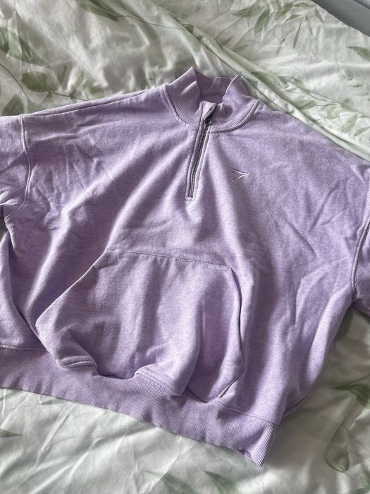Pulover oversized gymshark liliac