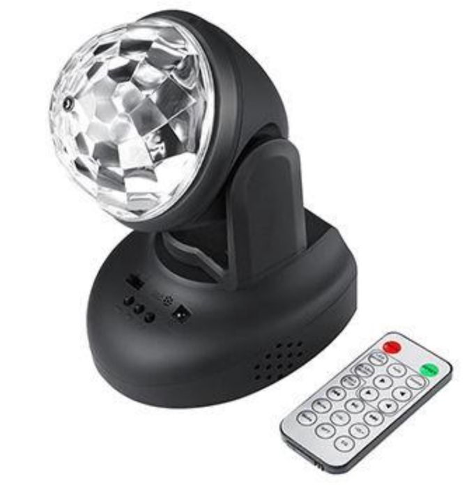 Moving Head Lighting Proiector Disco LSY080 LED rotativ 360 telecomand