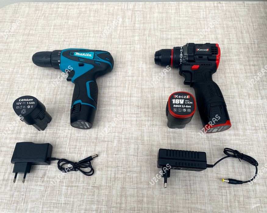 Бепул доставка дрель шуруповерт 54 предмет большой набор Makita новый