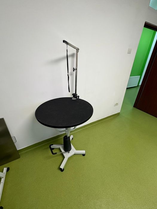 Masa hidraulica rotunda pentru cosmetica veterinara!