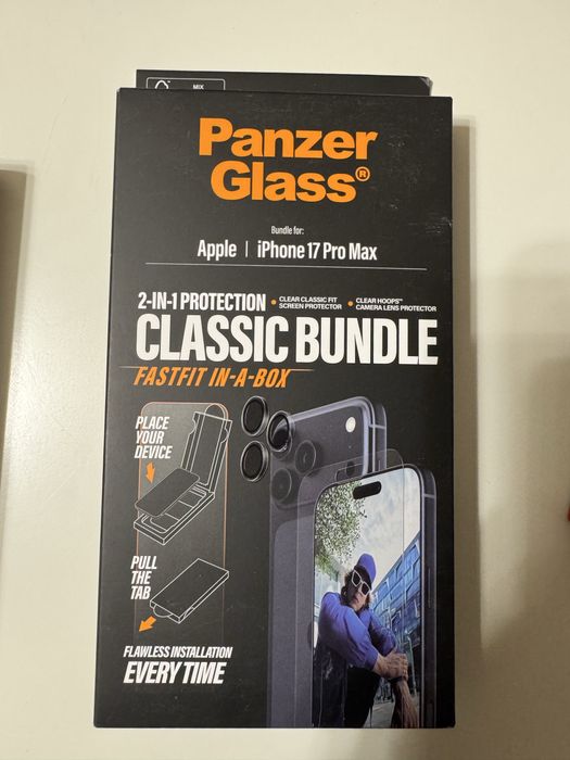 Husa si Folie Profesionale Iphone 17 Pro Max