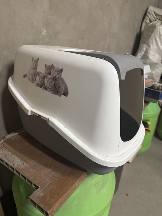 Продам бу туалет доя кошек