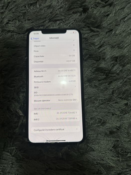 Vand iphone 11 pro max ! Bateria 100%