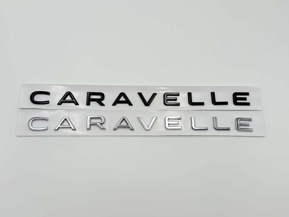 Emblema Compatibila VW CARAVELLE spate negru