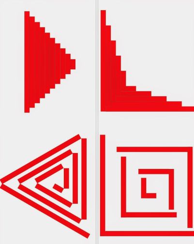 ТОП ОФЕРТА - Два Комплекта Монтесори Дървени Червени Стикове пръчки ле