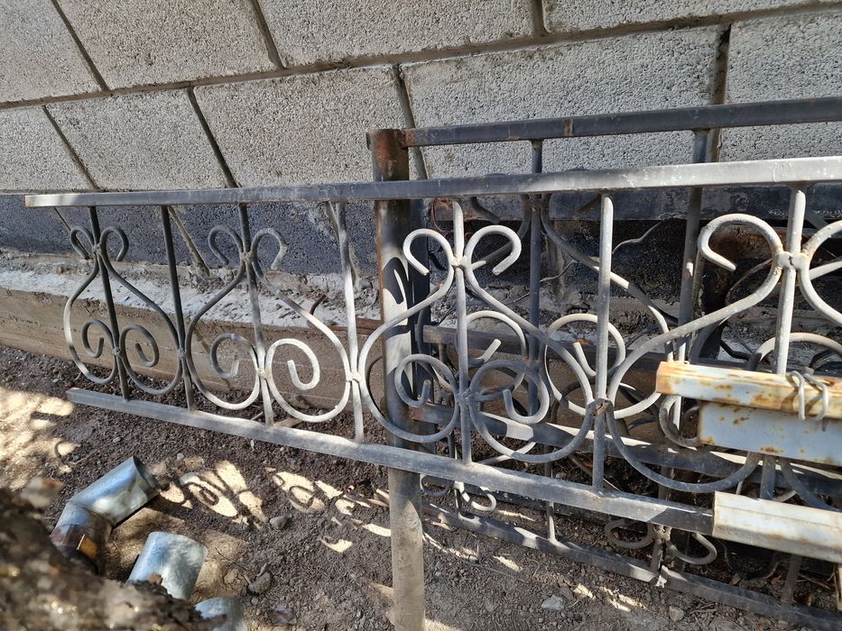 Металлическая оградка