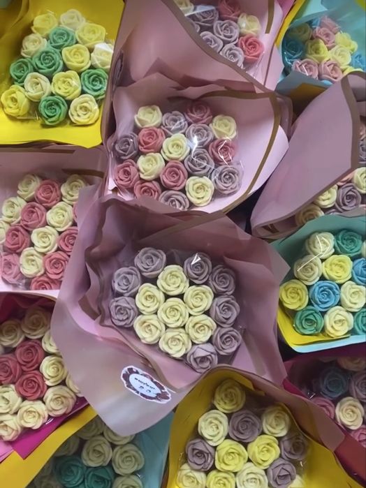 Шоколадные букеты на 8 марта!