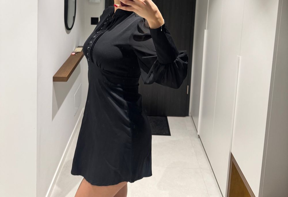 Черна официална рокля