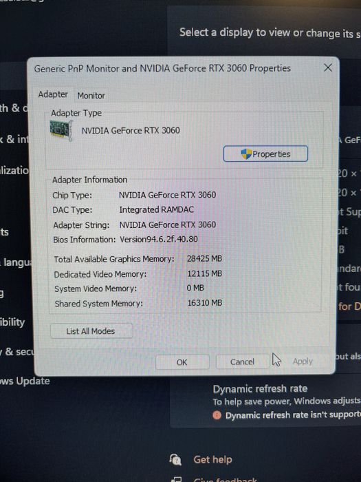 Pc Gaming RTX 3060 12 Gb i5 12400F 32Gb Ram 3200MHz GDDR6