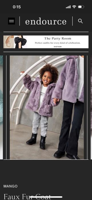 Топло палтенце  Mango