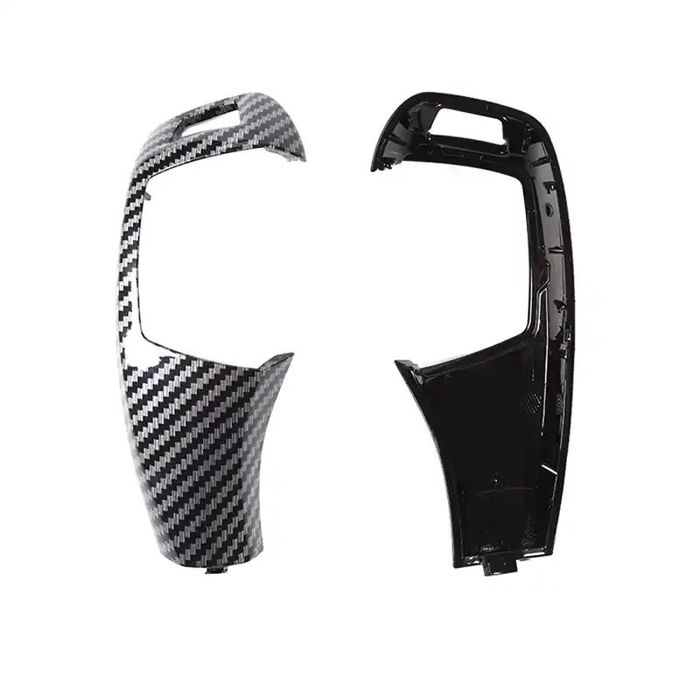 Trim masca carbon negru joystick schimbator BMW F10 F01 F30 F25 X5 X6