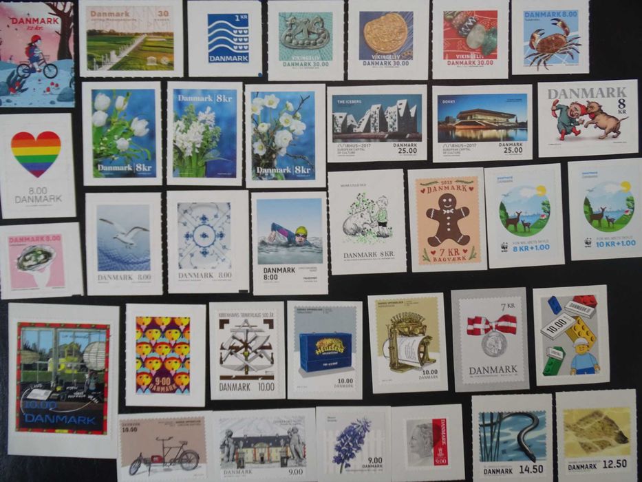 Danemarca 1997-2005 , Album cu timbre stamp si nestamp (Lot K012)
