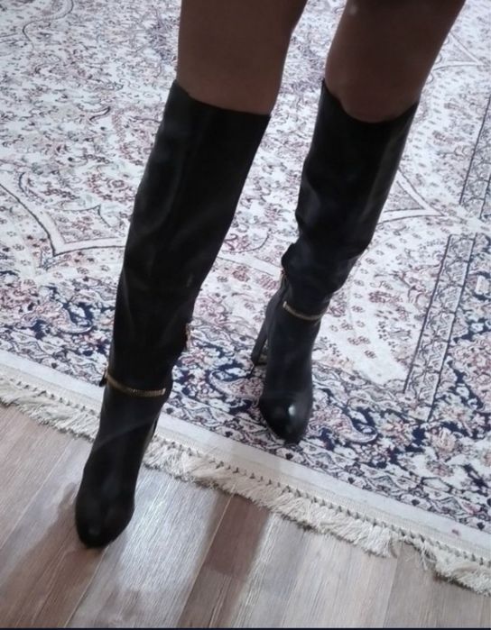 Сапоги натур. кожа