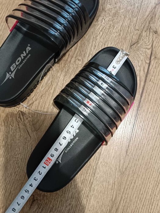 Дамски летни чехли, джапанки за басейн, гумени, нови, Bona,Размер 37