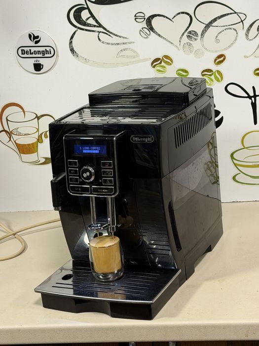 Кафемашина кафе автомат delonghi с гаранция
