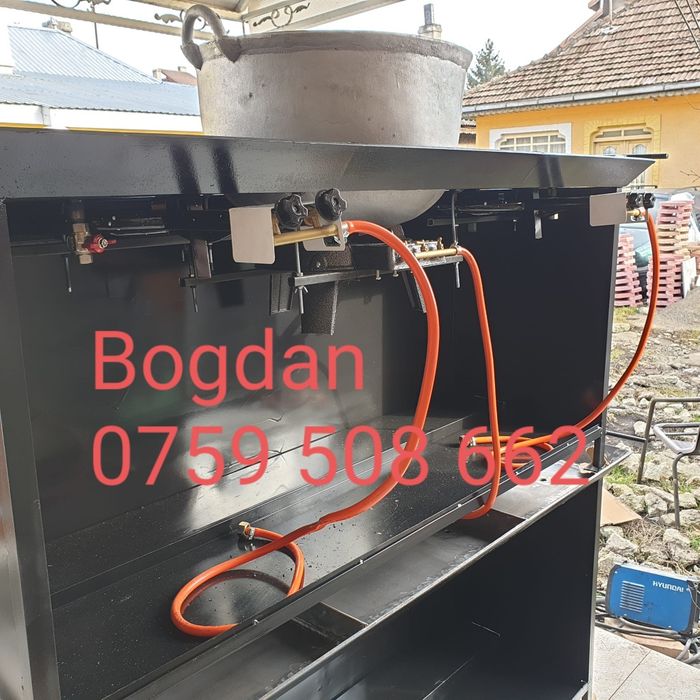 Vând plită de gătit profesionale  cu ciaun incorporate și arzătoare
