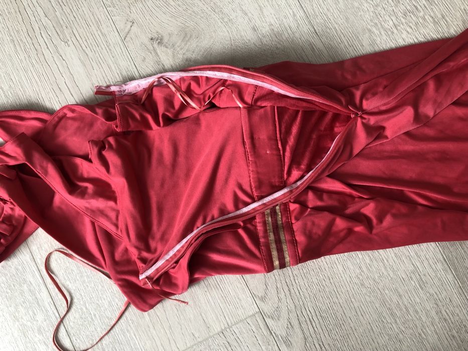 Вечерна/бална рокля цвят розово/сьомга, размер 36