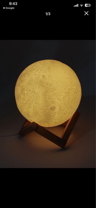 Ночник светящаяся луна Moon Lamp