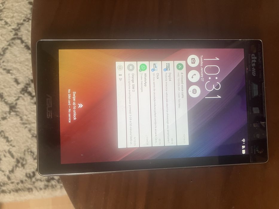 Asus zen pad c tableta