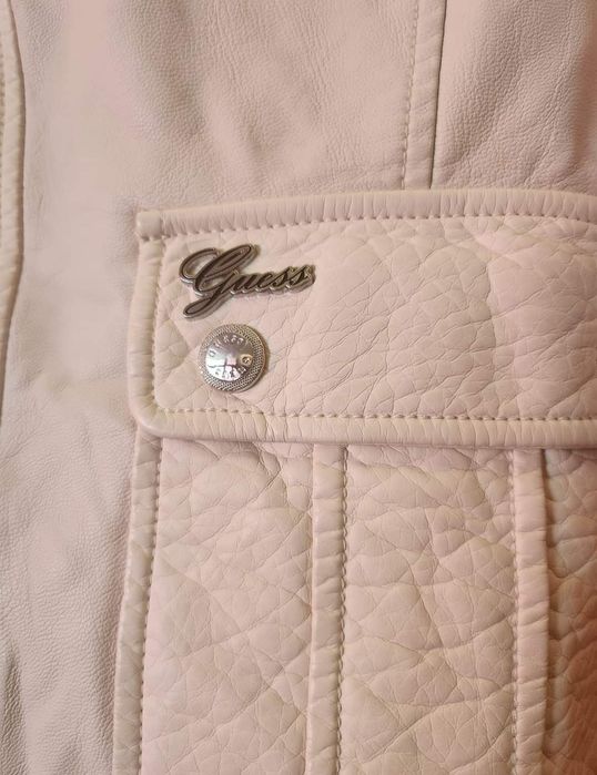 Якета Guess и Trussardi кожено и дънкови