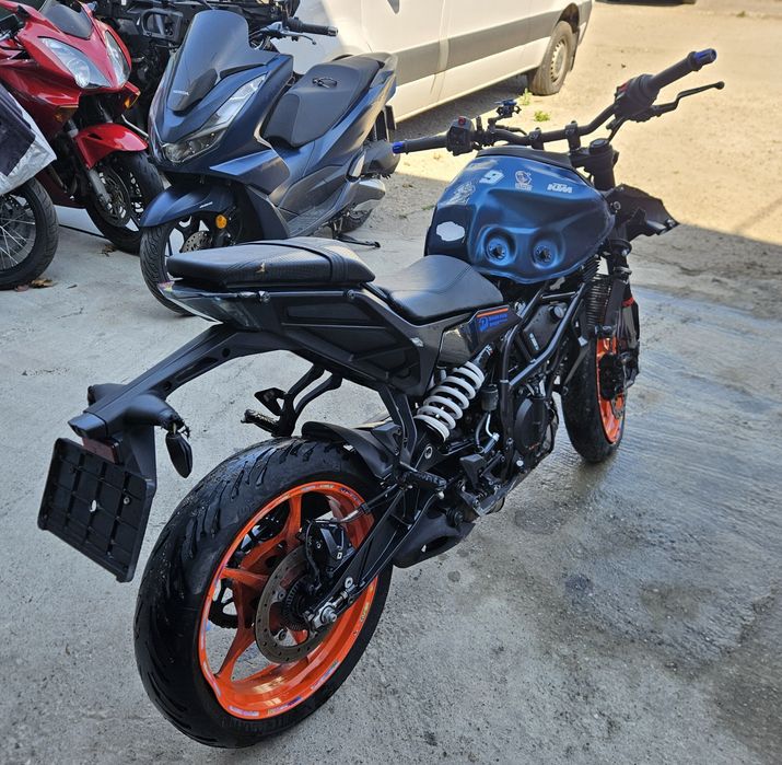 KTM Duke 125 avariat