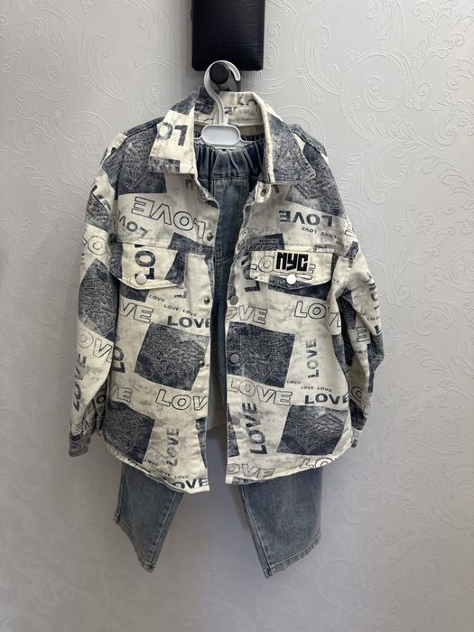 Джинсовый костюм для мальчика