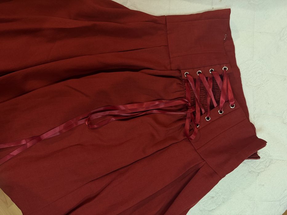 Продам бордовое платье