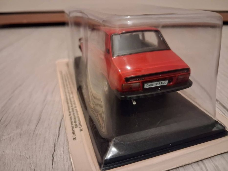 Macheta noua Dacia 1310 , scara 1:43 + revista