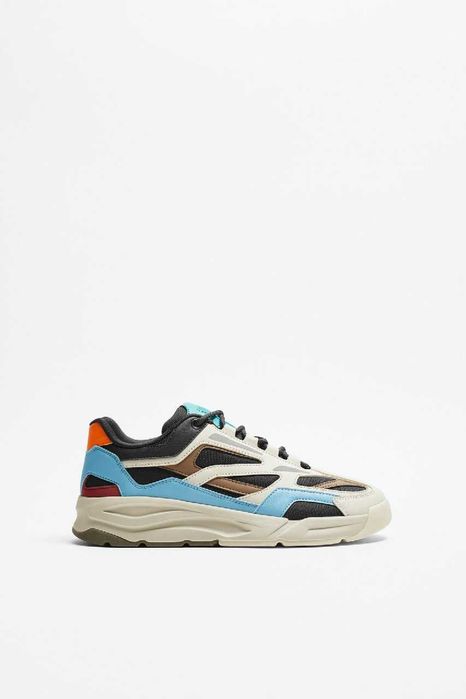 Мужские кроссовки Multipiece Sneakers  ZARA