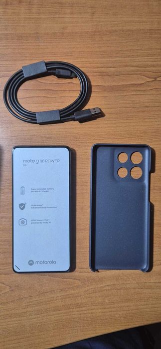 Telefon mobil Motorola g86 Power, Dual SIM, 256GB, 12GB RAM, 5G