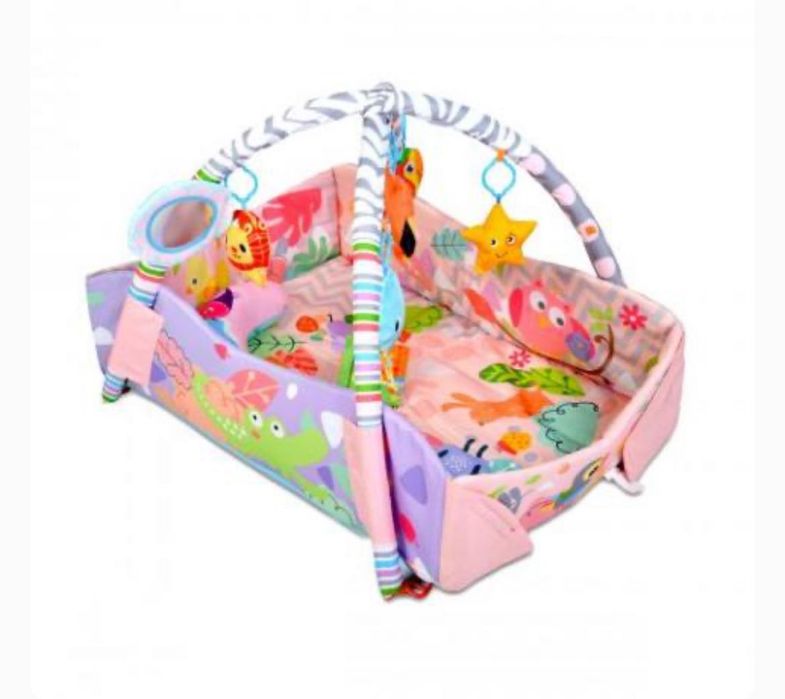 Бебешка активна гимнастика розова