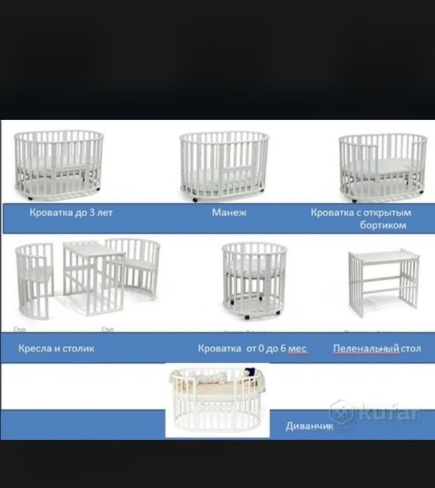 Продаю детскую кроватку