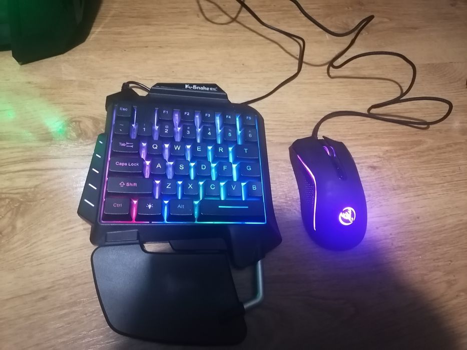 Gaming mouse and keyboard