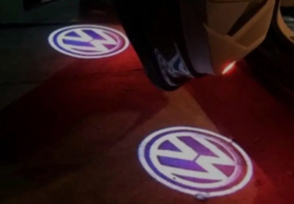 Proiector Holograma Logo Volkswagen Plug&Play