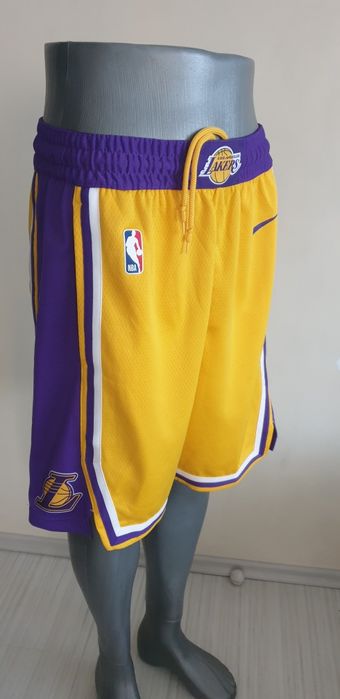 Nike NBA Dri - Fit Lakers LA Short  34/ - M  НОВО! ОРИГИНАЛ! Мъжки