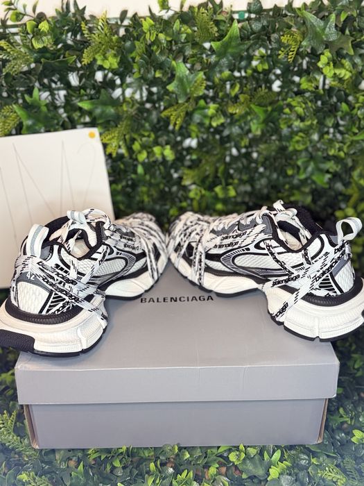 Adidasi Balenciaga Extreme logo-detailing low-top sneakers