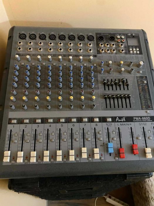 Професионален миксер AntX PMA-860D – 8 канала