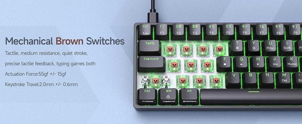 Механична клавиатура DIERYA DK61DK61