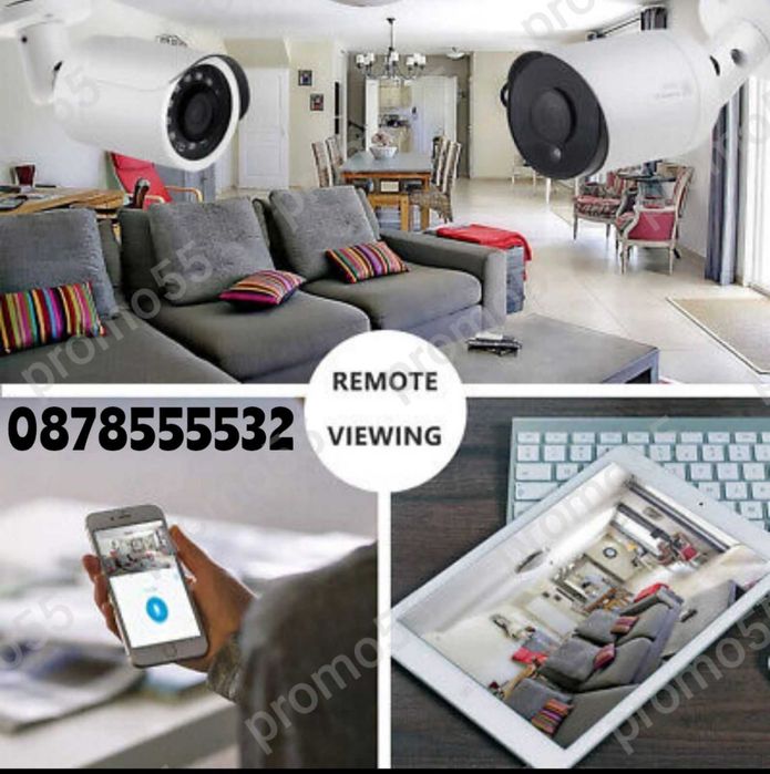 ПРОМО! Комплект 8 камери и 8 канален DVR видеонаблюдение 8 мегапиксела