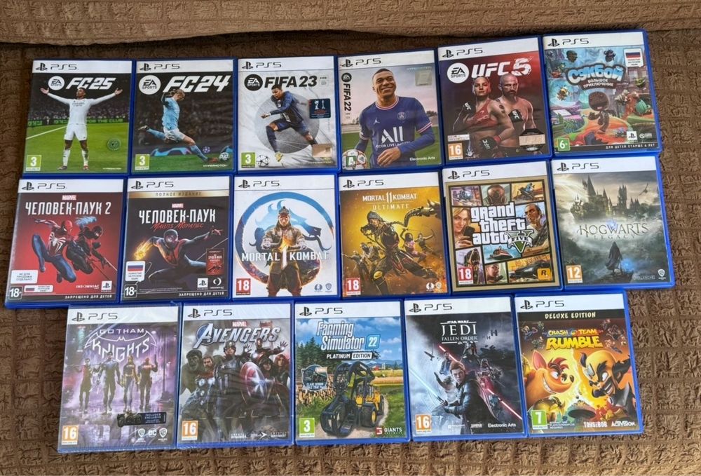Игры на дисках для PlayStation 5 игры пс 5 диски Ps 4 playstation 4