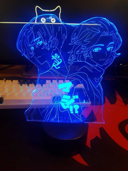 Led лампа на аниме tokyo revengers